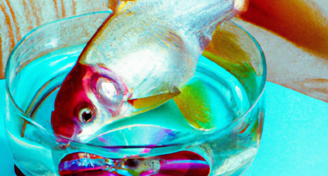 81. Cuánto tiempo puede estar un pez en un acuario sin comida