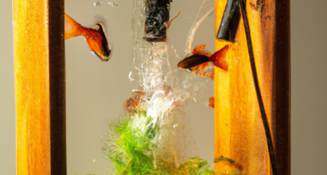 ¿Cómo realizar el cambio de agua de un acuario de agua fría?
