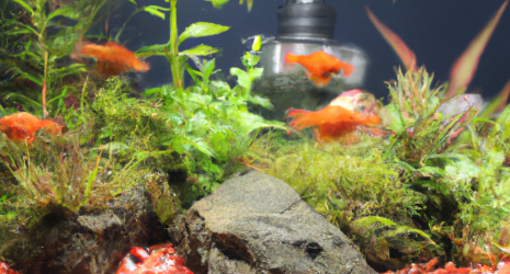 ¿Cómo se controla el crecimiento de las plantas en un acuario plantado?