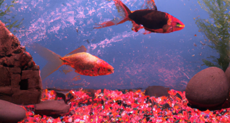 ¿Cuál es la diferencia entre decorar un acuario de agua dulce y uno de agua salada?