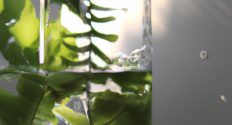 ¿Cuál es la importancia del tipo de agua utilizada para regar las plantas?