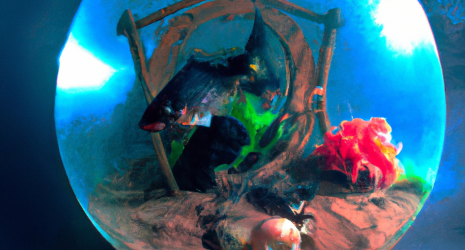 ¿Es recomendable incluir objetos decorativos en un acuario de peces de agua fría?