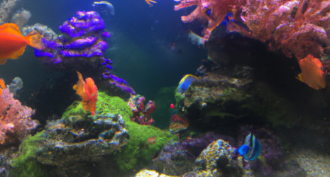 ¿Es recomendable tener peces tropicales y anémonas en el mismo acuario?