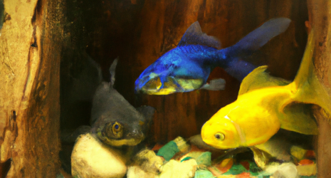 ¿Pueden convivir distintas especies de peces de agua fría en el mismo acuario?