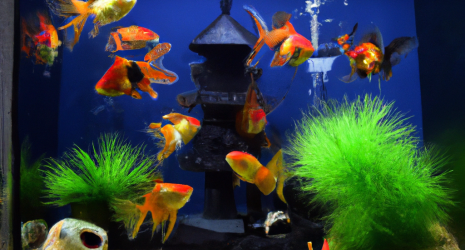 ¿Qué beneficios aporta la decoración en un acuario de peces tropicales?