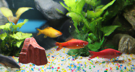¿Qué colores son los más adecuados para la decoración de un acuario?