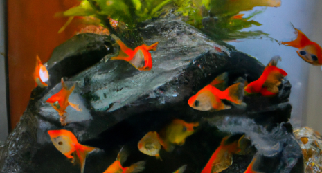 ¿Qué cuidados necesitan los peces en un acuario plantado?