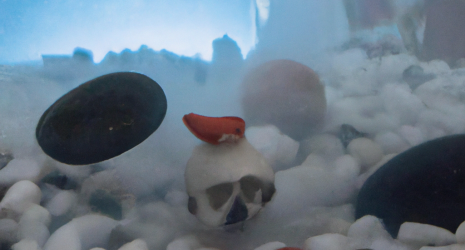 ¿Qué riesgos existen al utilizar elementos decorativos no aptos para un acuario?