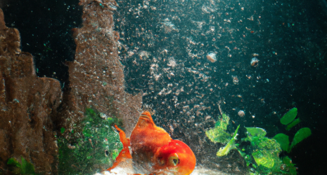 ¿Se pueden incorporar elementos flotantes en la decoración de un acuario?